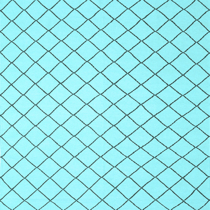 Square Machine Washable Solid Light Blue Modern Rug, wshcon2415lblu