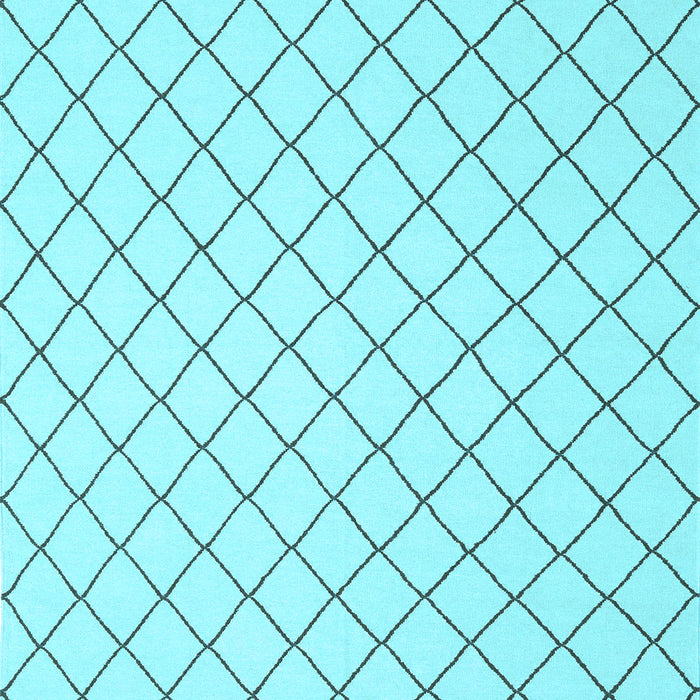 Machine Washable Solid Light Blue Modern Rug, wshcon2415lblu