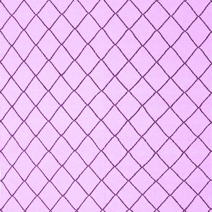 Solid Purple Modern Rug, con2415pur