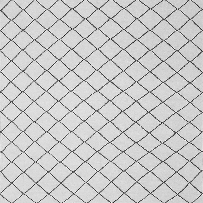 Serging Thickness of Solid Gray Modern Rug, con2415gry