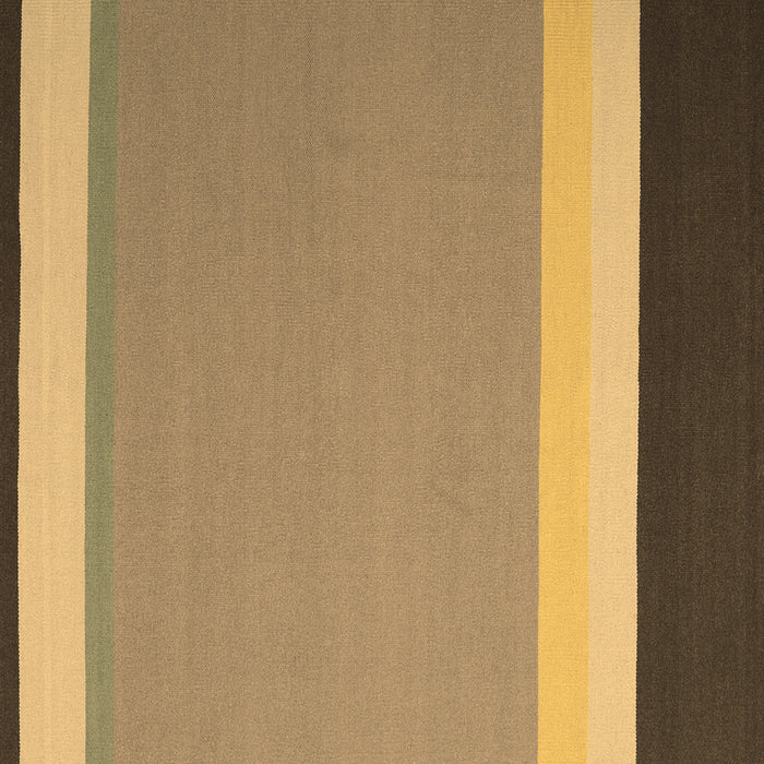 Square Abstract Brown Contemporary Rug, con2416brn