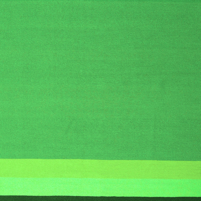 Serging Thickness of Machine Washable Abstract Green Contemporary Area Rugs, wshcon2416grn