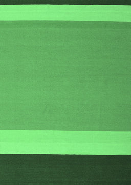 Abstract Emerald Green Contemporary Rug, con2416emgrn