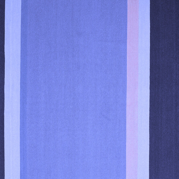 Square Abstract Blue Contemporary Rug, con2416blu