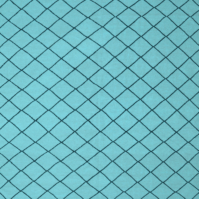 Square Solid Light Blue Modern Rug, con2417lblu