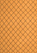 Serging Thickness of Machine Washable Solid Orange Modern Area Rugs, wshcon2417org