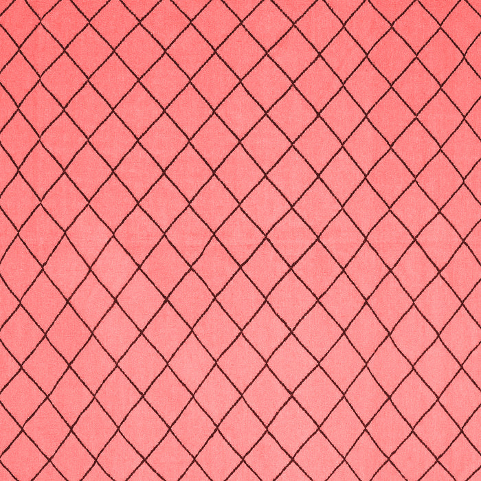 Solid Red Modern Rug, con2417red