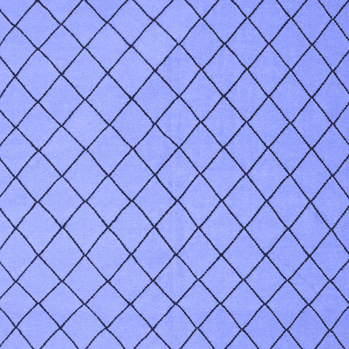 Solid Blue Modern Rug, con2417blu