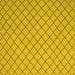 Square Solid Yellow Modern Rug, con2417yw