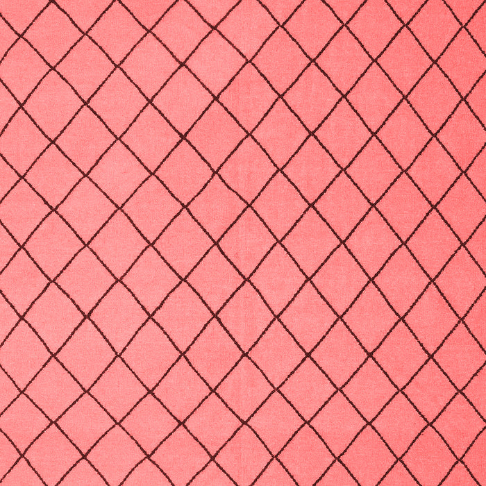 Solid Red Modern Area Rugs