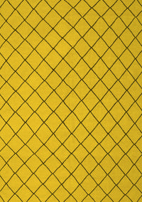 Solid Yellow Modern Rug, con2417yw