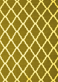 Trellis Yellow Modern Rug, con2418yw