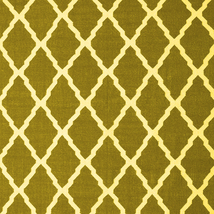 Trellis Yellow Modern Rug, con2418yw