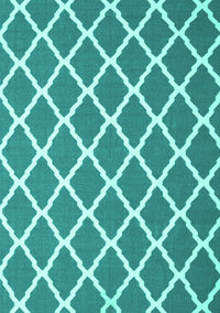 Trellis Turquoise Modern Rug, con2418turq