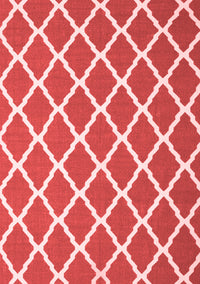 Trellis Red Modern Rug, con2418red