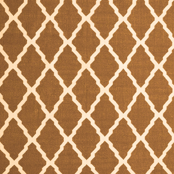 Serging Thickness of Machine Washable Trellis Orange Modern Area Rugs, wshcon2418org