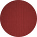 Round Machine Washable Abstract Brown Contemporary Rug, wshcon241brn