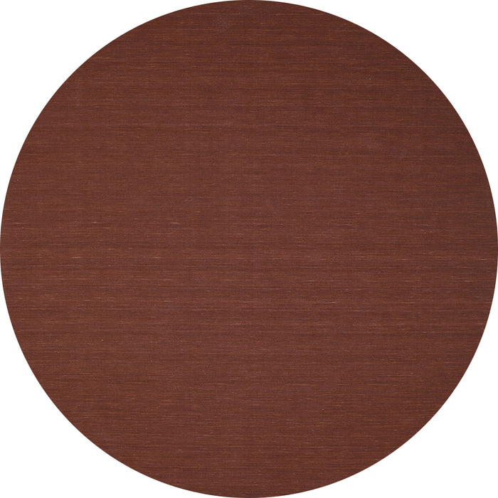 Round Abstract Light Blue Contemporary Rug, con241lblu