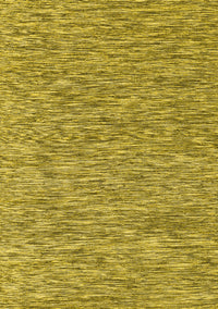 Abstract Yellow Contemporary Rug, con2420yw