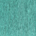 Square Abstract Turquoise Contemporary Rug, con2420turq