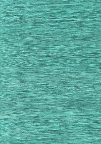 Abstract Turquoise Contemporary Rug, con2420turq