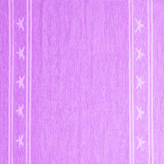 Square Abstract Purple Contemporary Rug, con2421pur