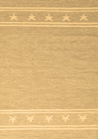 Abstract Brown Contemporary Rug, con2421brn