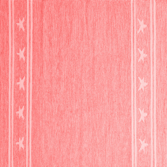 Machine Washable Abstract Red Contemporary Rug, wshcon2421red