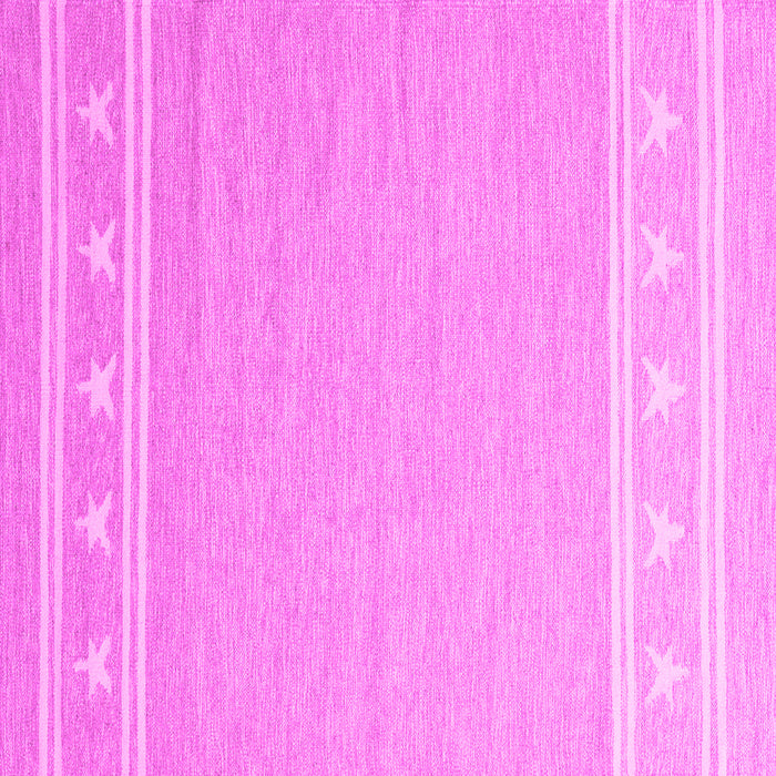 Square Abstract Pink Contemporary Rug, con2421pnk