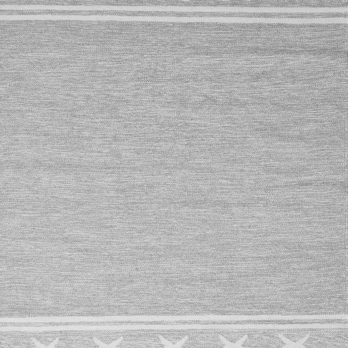 Serging Thickness of Machine Washable Abstract Gray Contemporary Rug, wshcon2421gry