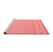 Contemporary Red Washable Rugs