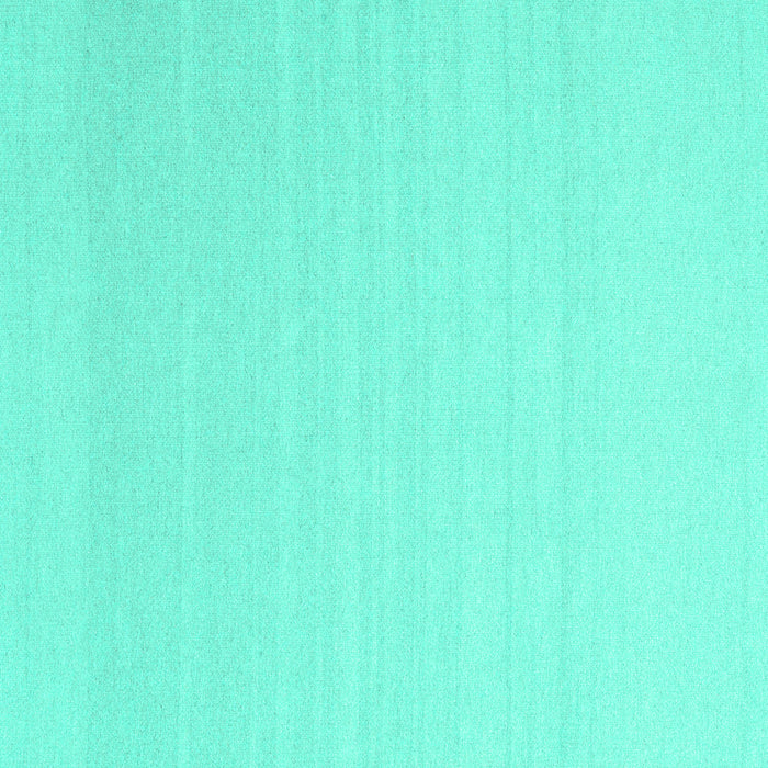 Square Machine Washable Solid Turquoise Modern Area Rugs, wshcon2422turq