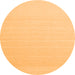 Square Solid Orange Modern Rug, con2422org