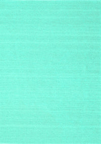 Solid Turquoise Modern Rug, con2423turq