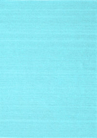 Solid Light Blue Modern Rug, con2423lblu