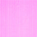 Square Machine Washable Solid Pink Modern Rug, wshcon2423pnk