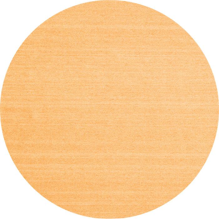 Square Solid Orange Modern Rug, con2423org