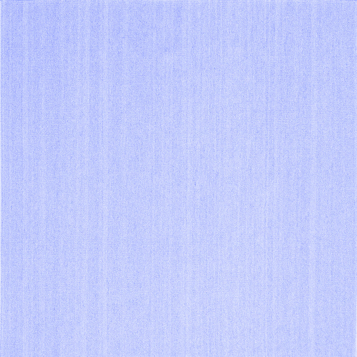 Square Solid Blue Modern Rug, con2423blu