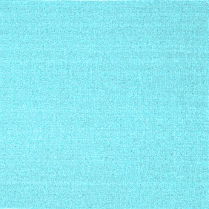 Square Machine Washable Solid Light Blue Modern Rug, wshcon2423lblu