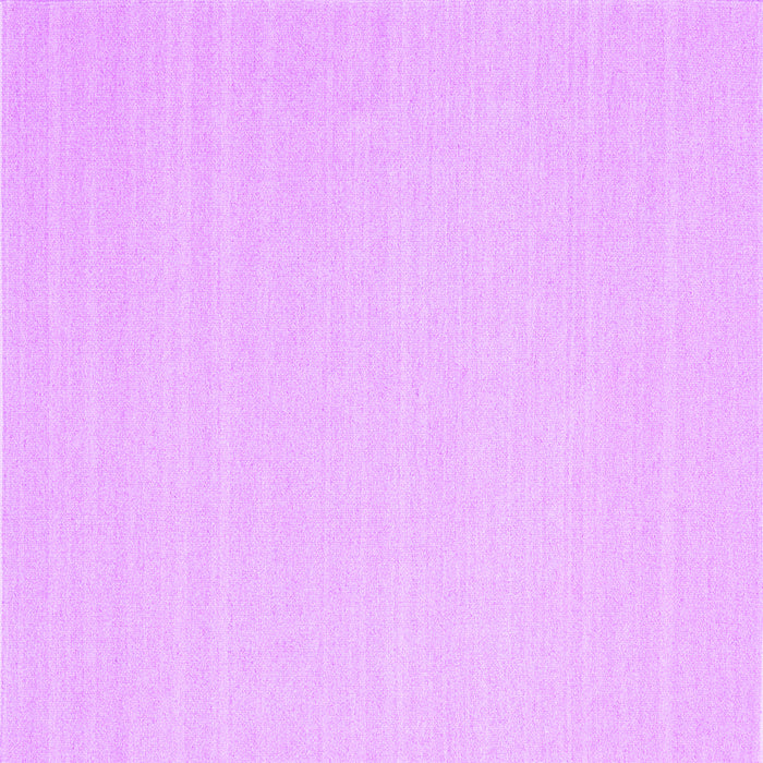 Square Solid Purple Modern Rug, con2423pur
