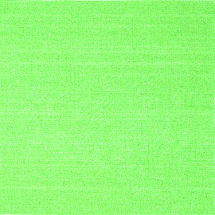 Serging Thickness of Solid Green Modern Rug, con2423grn