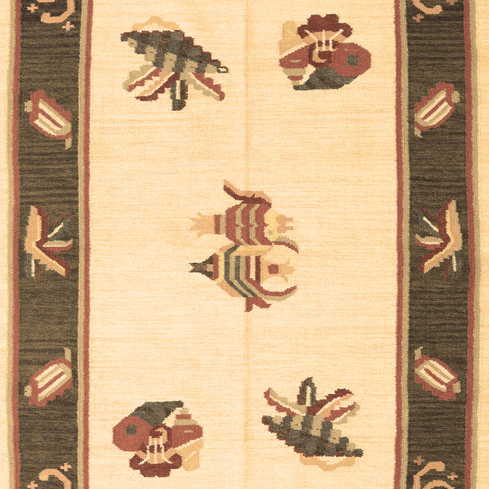 Southwestern Brown Country Rug, con2424brn