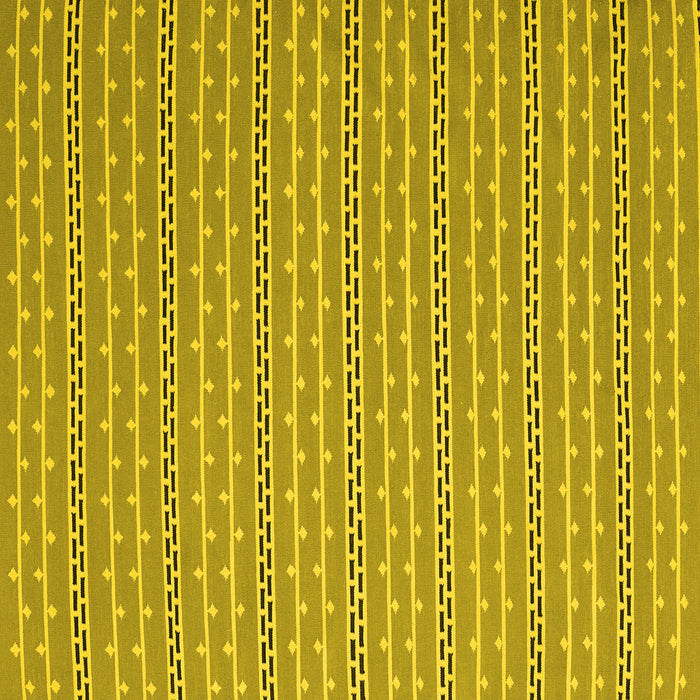 Square Abstract Yellow Contemporary Rug, con2425yw