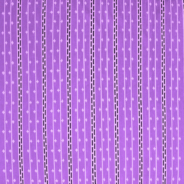 Square Abstract Purple Contemporary Rug, con2425pur