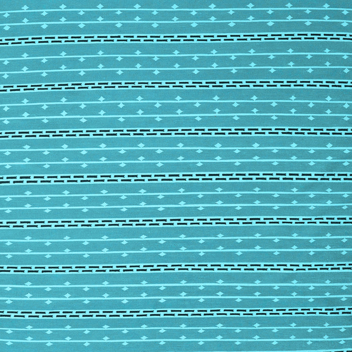 Square Machine Washable Abstract Light Blue Contemporary Rug, wshcon2425lblu