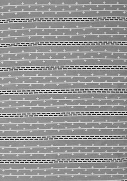 Abstract Gray Contemporary Rug, con2425gry