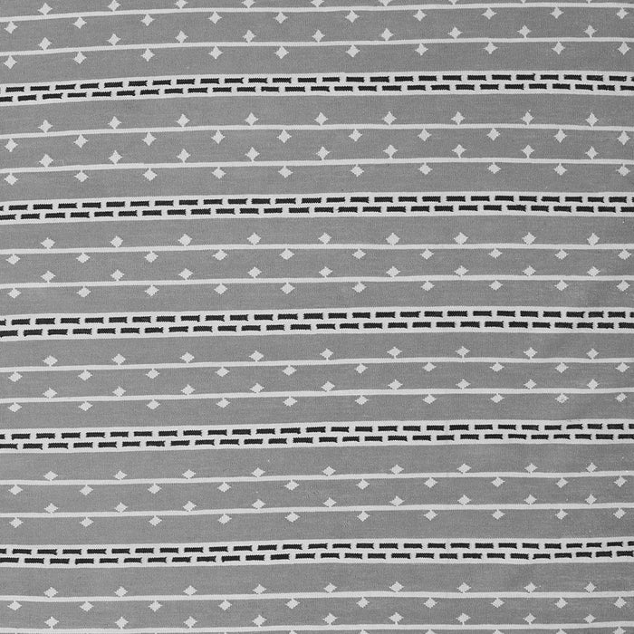 Abstract Gray Contemporary Rug, con2425gry