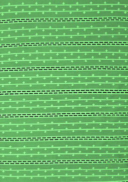 Abstract Emerald Green Contemporary Rug, con2425emgrn