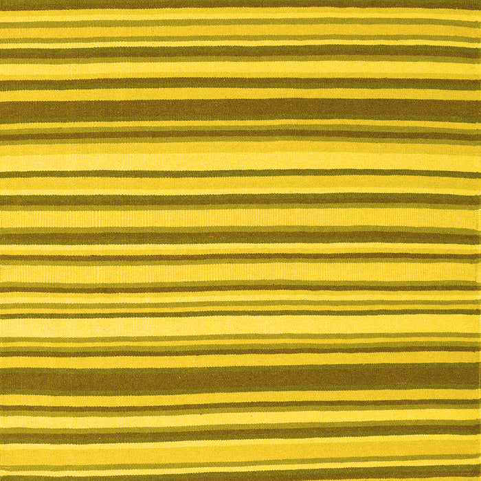 Machine Washable Southwestern Yellow Country Rug, wshcon2426yw