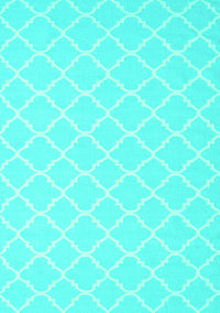 Trellis Turquoise Modern Rug, con2427turq